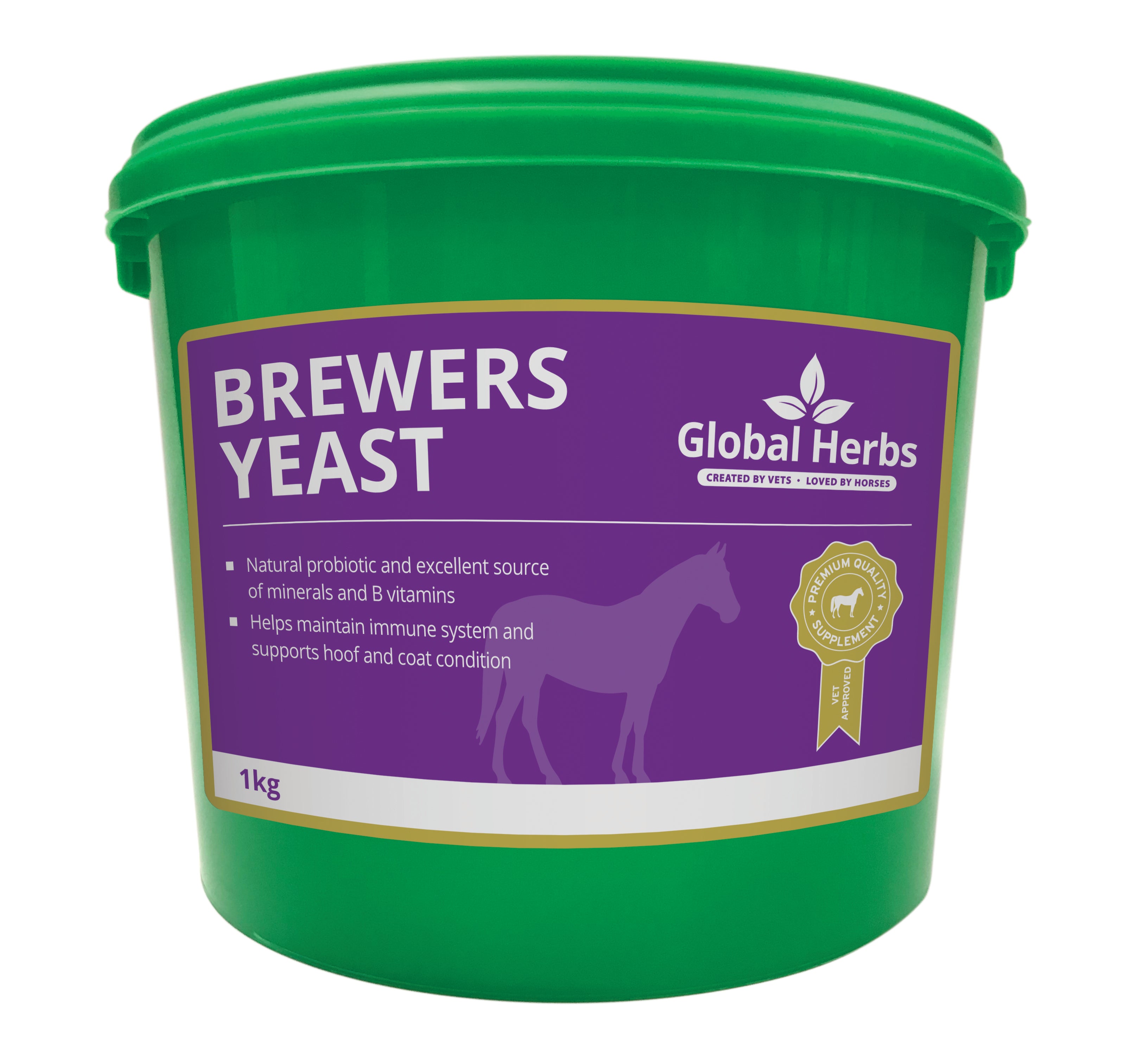 Global Herbs Brewers Yeast - 1KG