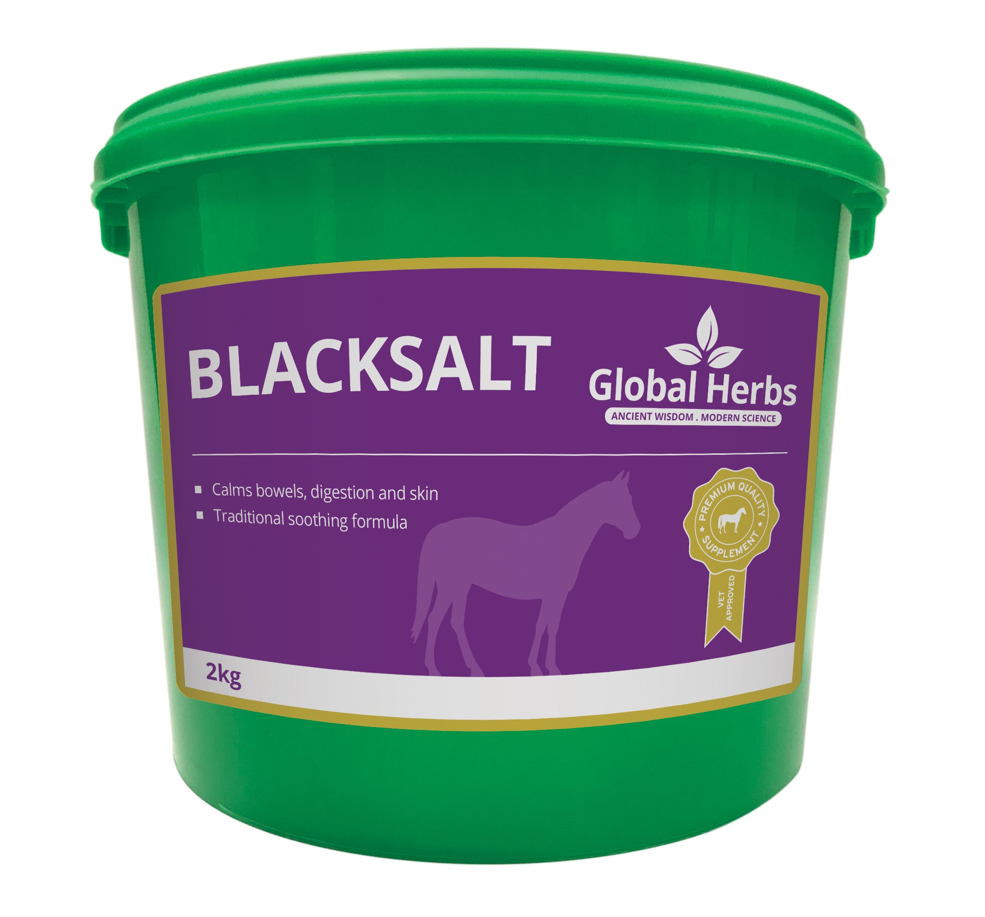 Global Herbs Black Salt - 2KG