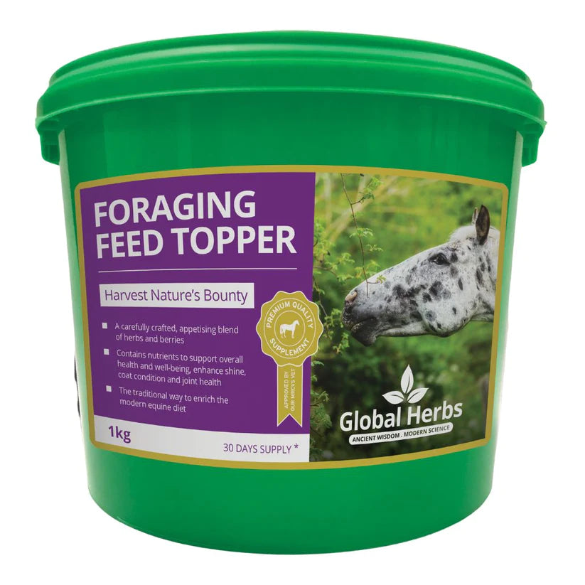 Global Herbs Foraging Feed Topper - 1KG