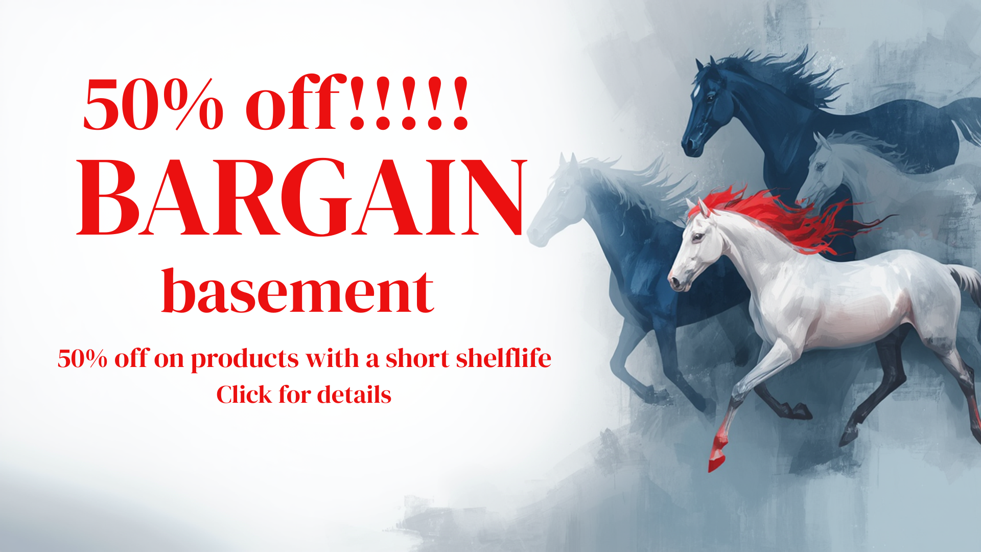 Bargain basement