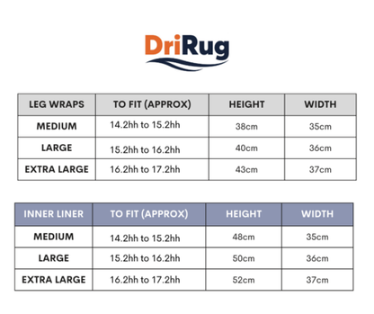 DriRug Horse Leg Wraps